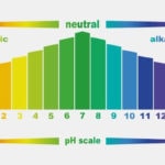 pH scale of cleaning chemicals