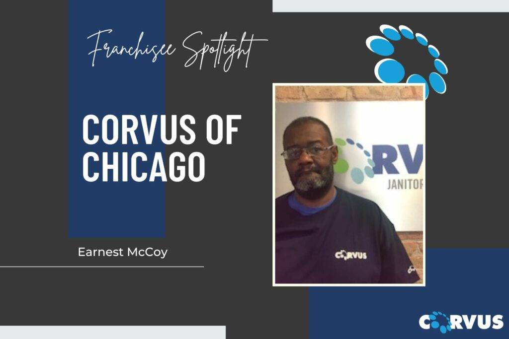 Franchisee Spotlight - Graphic of Earnest McCoy, Corvus of Chicago