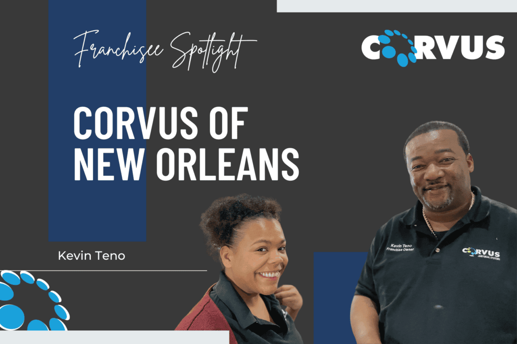 Corvus of New Orleans Kevin Teno frahcisee spotlight graphic