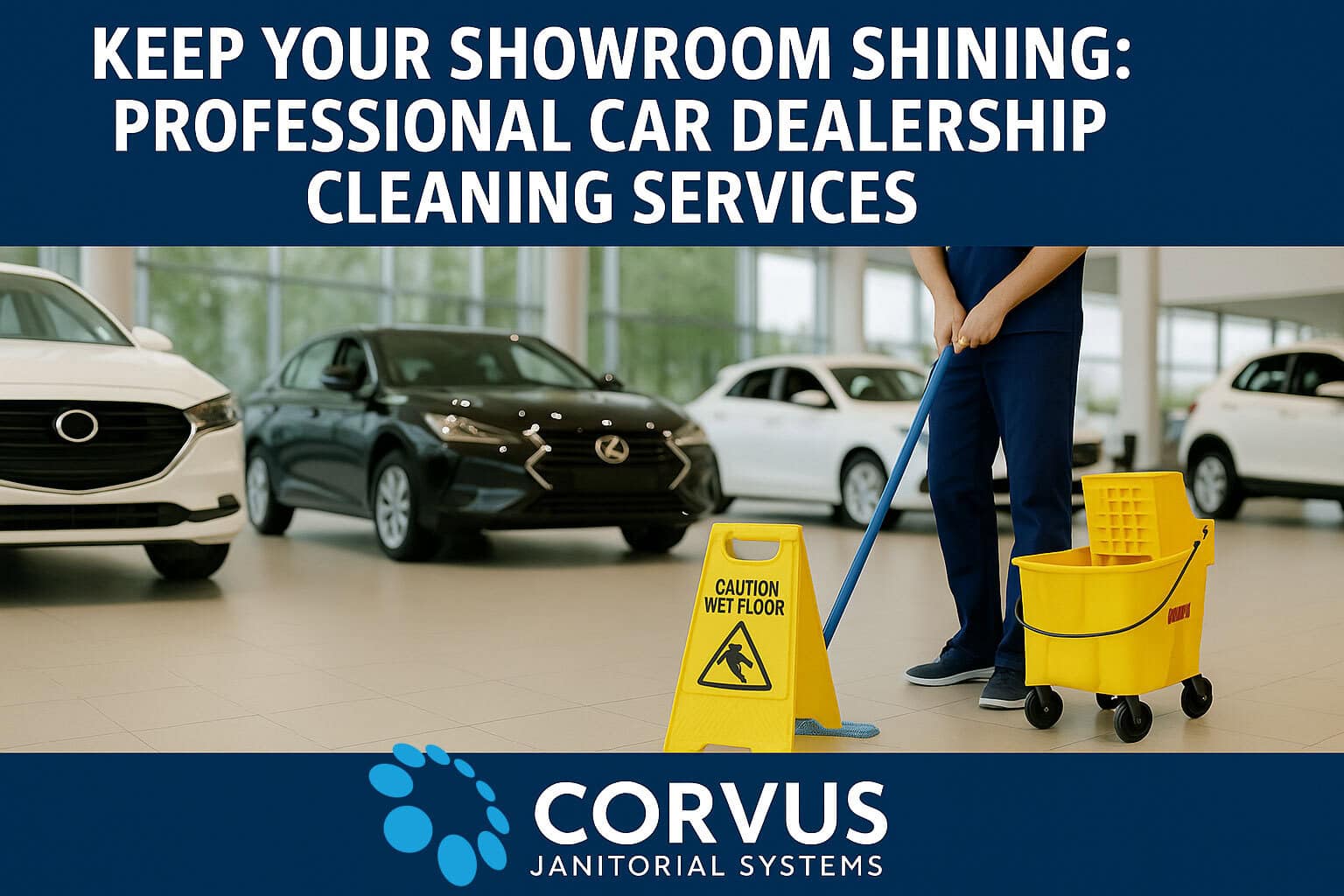 Car Dealership Cleaning Services graphic