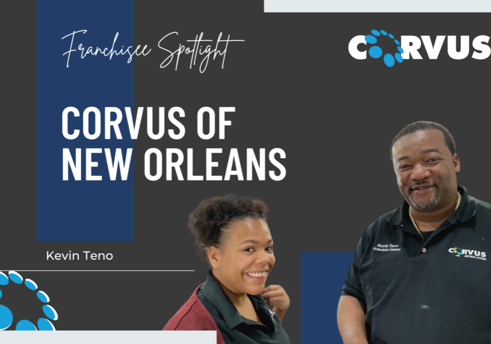 Corvus of New Orleans Kevin Teno frahcisee spotlight graphic